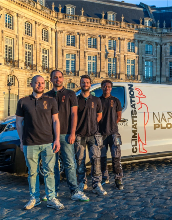 équipe napoléon plomberie bordeaux