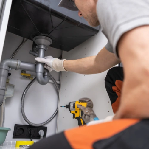 demontage d'un sifon evier bouché bordeaux 