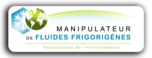 logo manipulateur de fluides frigorigènes